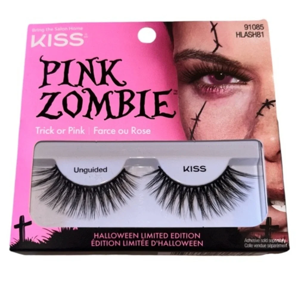 NWT Kiss Halloween Limited Edition Eyelashes, UNGUIDED
